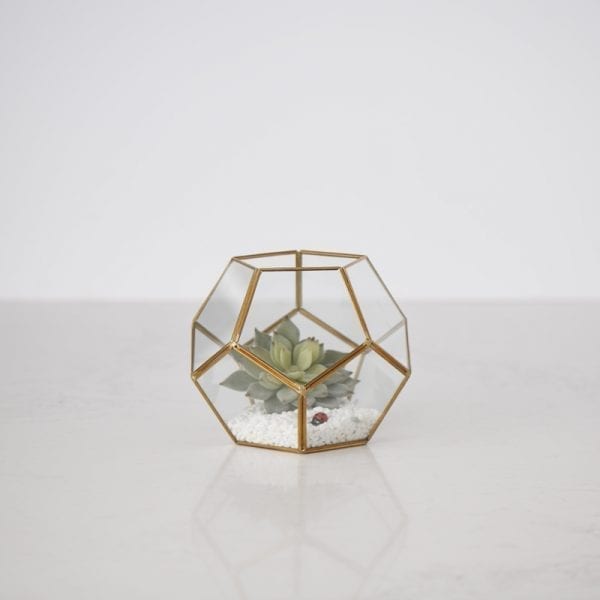 200522 Bates Design Product Shots0688 1 glass pentagon floral ldybg