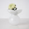 200522 Bates Design Product Shots0827 wavy white glass vase dressed
